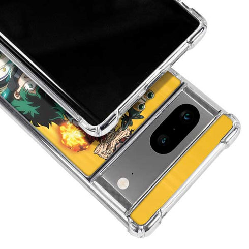 My Hero Academia Deku Squad Season 5 Google Pixel 8 Clear Case